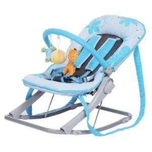 Blue Baby Bouncer Chair Swing Bouncing Rocker Seat  