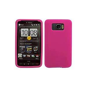    Cellet Hot Pink Jelly Case For HTC HD 2 Cell Phones & Accessories