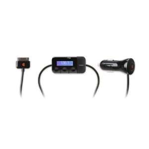   Auto Fm Transmitter And Car Charger For Ipod And Iphone  Players