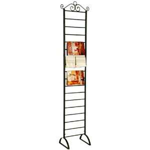  Ladder Shelf/Towel Rack   Black