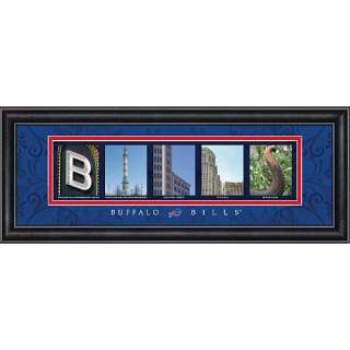 Buffalo Bills Home Decor MVP Buffalo Bills Letter Art Framed Photo