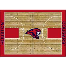 Houston Cougars College Basketball 3x5 Rug from Miliken   