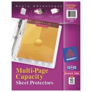 Multi Pocket Sheet Protectors  