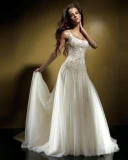 Ivory wedding Dress Bridal Gown*Custom*SZ custom  