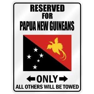   New Guinean   Flag Nation  Papua New Guinea Parking Sign Country
