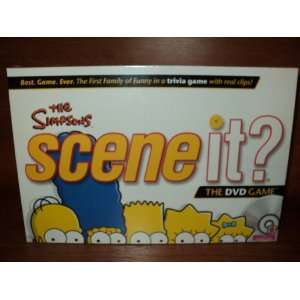  The Simpsons Scene It DVD Board Trivia Game Toys & Games