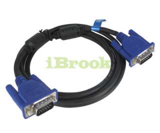 NSI VGA SVGA Monitor Male to Male Extension Cable 16ft  