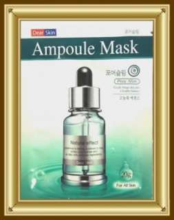 Dear Skin Pore Slim Ampule Mask Made in Korea for Oily Skin for 