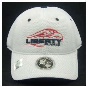 Liberty Flames White Elite One Fit Hat 