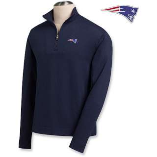   Casual Tops Cutter & Buck New England Patriots 1/4 Zip Sweatshirt