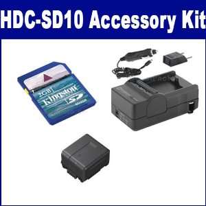 Panasonic HDC SD10 Camcorder Accessory Kit includes SDVWVBG130 
