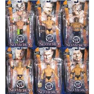  PAY PER VIEW 17 COMPLETE SET 0F 6 WWE TOY WRESTLING ACTION 