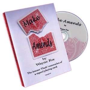  Magic DVD Make Amends (With Gimmick) by Wayne Fox Toys & Games