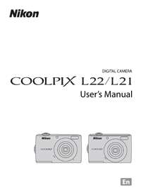 Nikon Coolpix L22/L21 Quick Start Manual & Software  