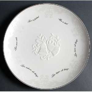  Lenox China Opal Innocence Wedding Plate, Fine China 