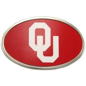 Oklahoma Sooners Team Logo Oval Belt Buckle  Sports 