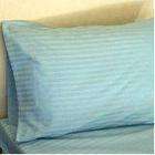   Thread Count 100% Egyptian Cotton SOLID Aqua Blue Twin XL Sheet Set