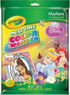 75 2133 Color Wonder Disney Princess Markers and Pad 071662321338 
