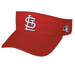   Cardinals Visor Officially Licensed MLB Adjutable Baseball (Cap/Hat