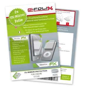  2 x atFoliX FX Mirror Stylish screen protector for Canon 