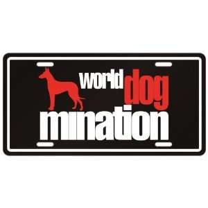  New  Ibizan Hound  World Dog   Mination  License Plate 