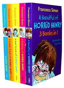 Horrid Henrys Collection 5 Books 15 Titles Set Pack PB  