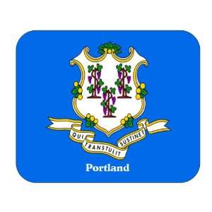   US State Flag   Portland, Connecticut (CT) Mouse Pad 