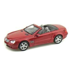  Mercedes Benz SL500 1/24   Red Toys & Games