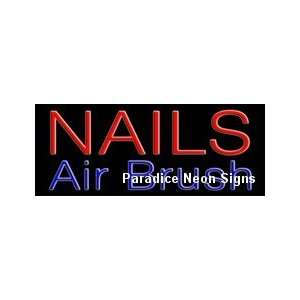  Nails Airbrush Neon Sign 13 x 32