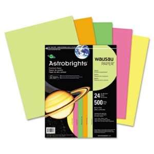  Wausau Paper 20270   Astrobrights Colored Paper, 24lb, 8 1 