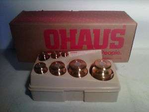 OHAUS Brass Troy Ounce Jewelers Metal Weight (J025)  