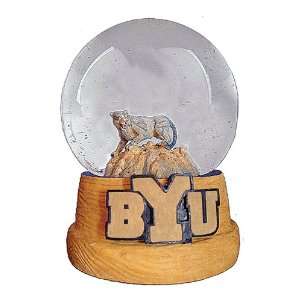  Treasures Brigham Young Cougars Musical Snow Globe Sports 