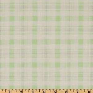  44 Wide In The Nest Argyle Plaid Mint/Purple Fabric By 