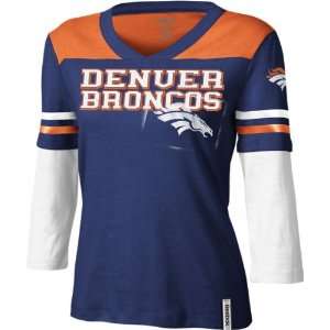   Broncos Youth Girls Long Sleeve Statement T Shirt