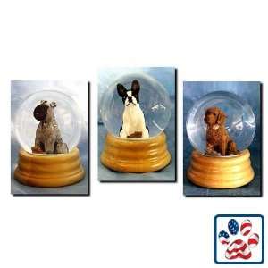   Russell Terrier (Brown and White) Musical Snow Globe   Smooth Home