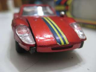 Politoys Porsche 904 GTS Metallic Red 143 Diecast NIB  