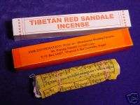 Tibet,NAPAL, MONKS RED SANDALE & MEDICAL HEALS INCENSE  