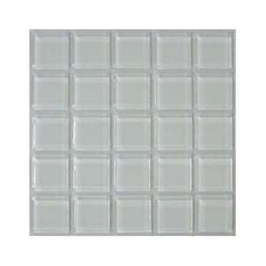  Hakatai Select Sea Salt 0.875 x 0.875 Glass Mosaic Tile 