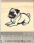 Pug Dogs stamp