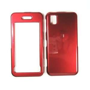Cuffu  Solid Red   SAMSUNG R810 FINESSE Smart Case Cover Perfect for 