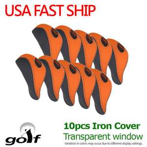 10PCS GOLF IRON COVER IRON PROTECTOR COVERS FAST SHIP CGO  