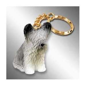 Skye Terrier Dog Keychain