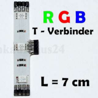 Flex T Verbinder Flexverbinder LED RGB Stripes 5050  