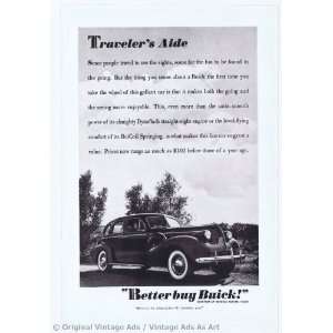   Buick Black Coupe with Dynaflash Engine Better buy Buick Vintage Ad