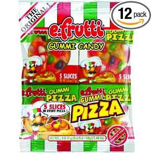 frutti Gummi Pizza, 2.45 Ounce (Pack Grocery & Gourmet Food