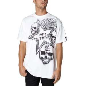Metal Mulisha Rockstar Dethstar Mens Short Sleeve Sportswear Shirt w 