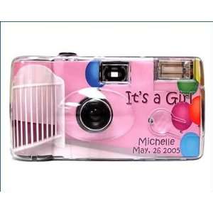  Personalized Its A Girl Crib Baby Camera 