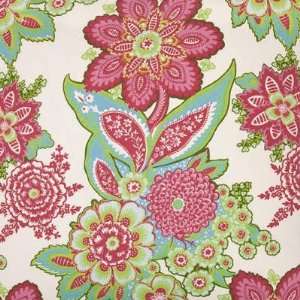  Pine Cone Hill Shalini Ivory/Raspberry Fabric by the Yard 