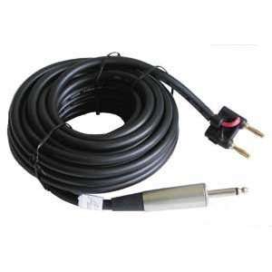  Audio2000s ADC2839 5 25 ft. Speaker Cable, .25 in. Banana 