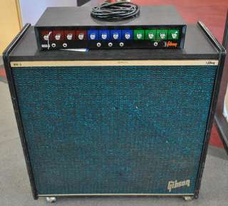Used Gibson Vintage 800G Head/800 5 5X12 Cabinet Amplifier  